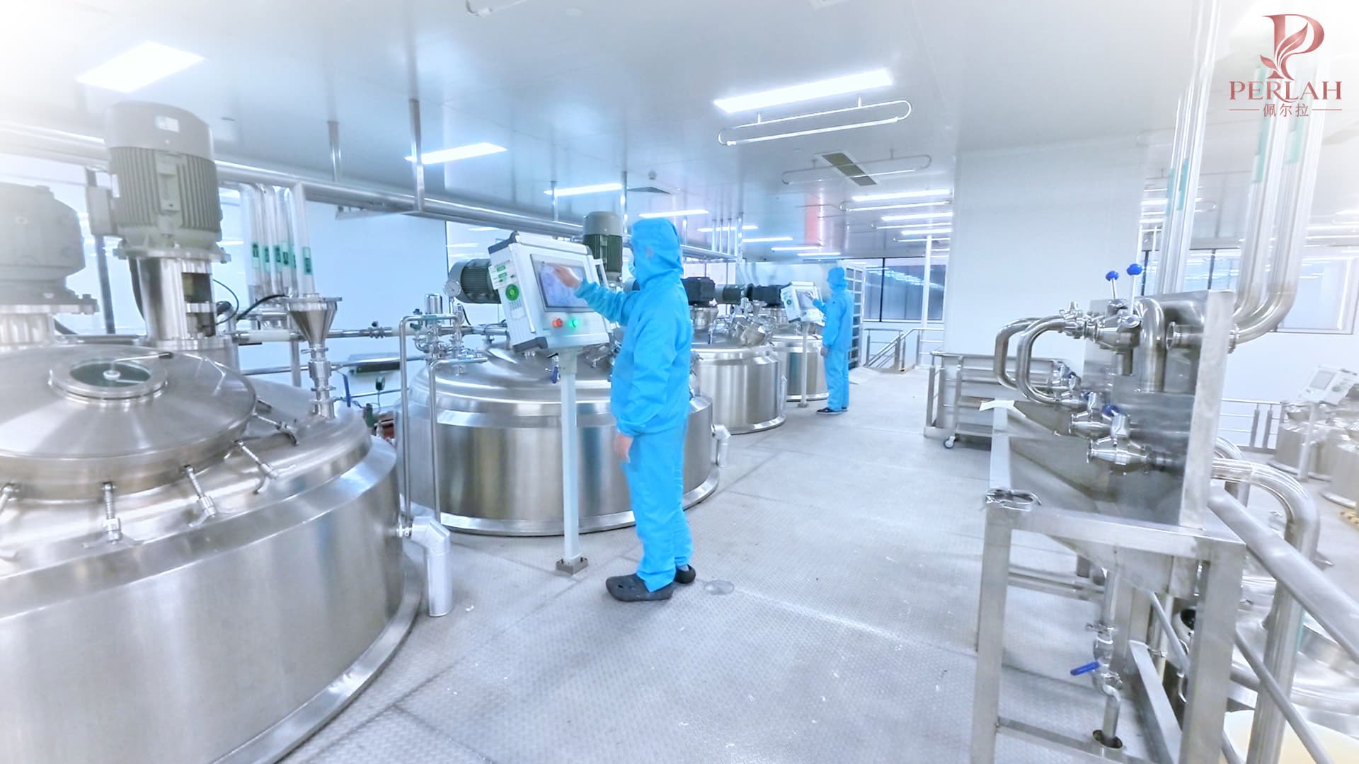 Manufacturing area at PERLAH