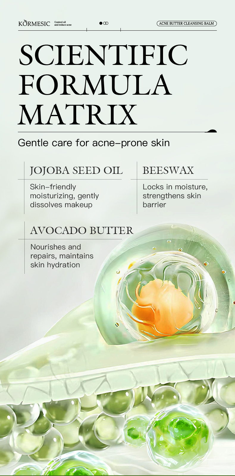 Facial cleansing balm detail 5