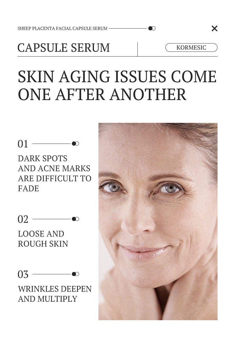 Facial capsule serum detail 2