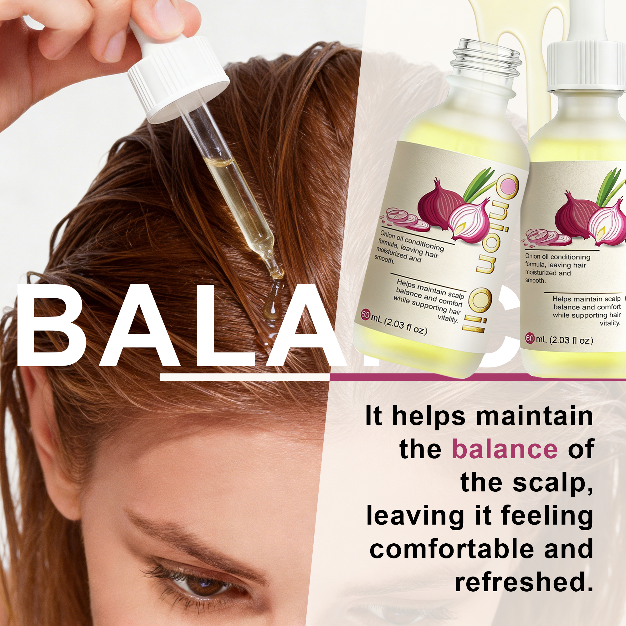 Onion hair oil detail 3